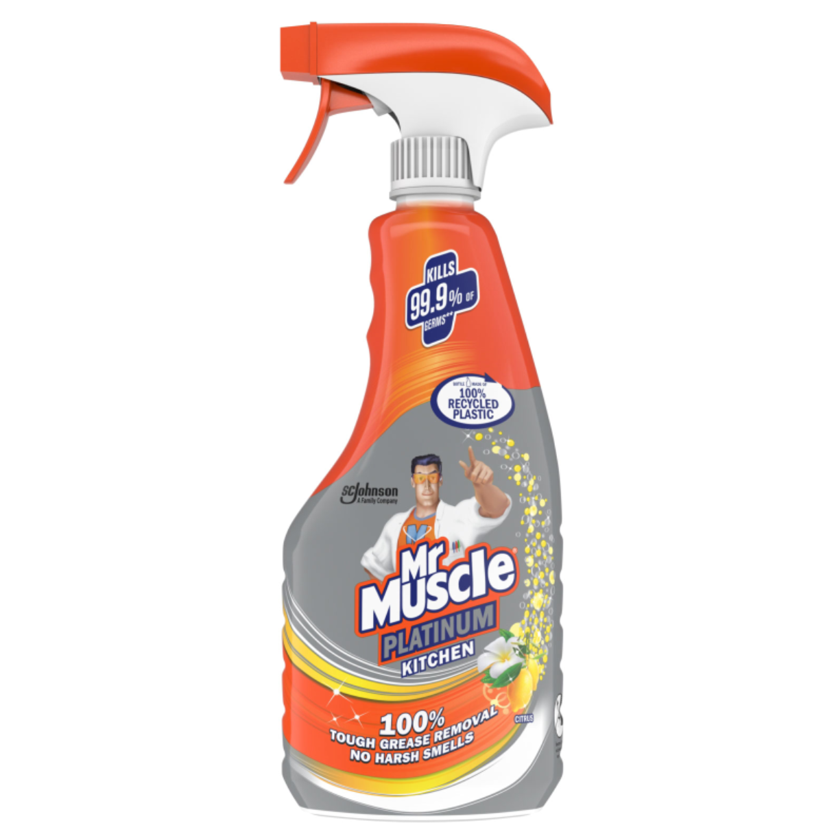 Mr Muscle Platinum Kitchen Cleaner Spray 500ml