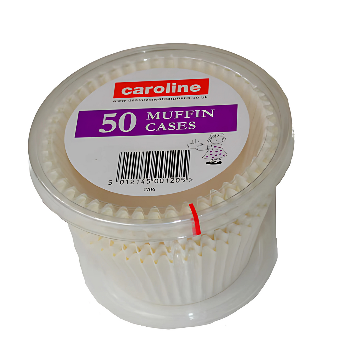 Caroline Muffin Cases Standard | Pack of 50 (1706)