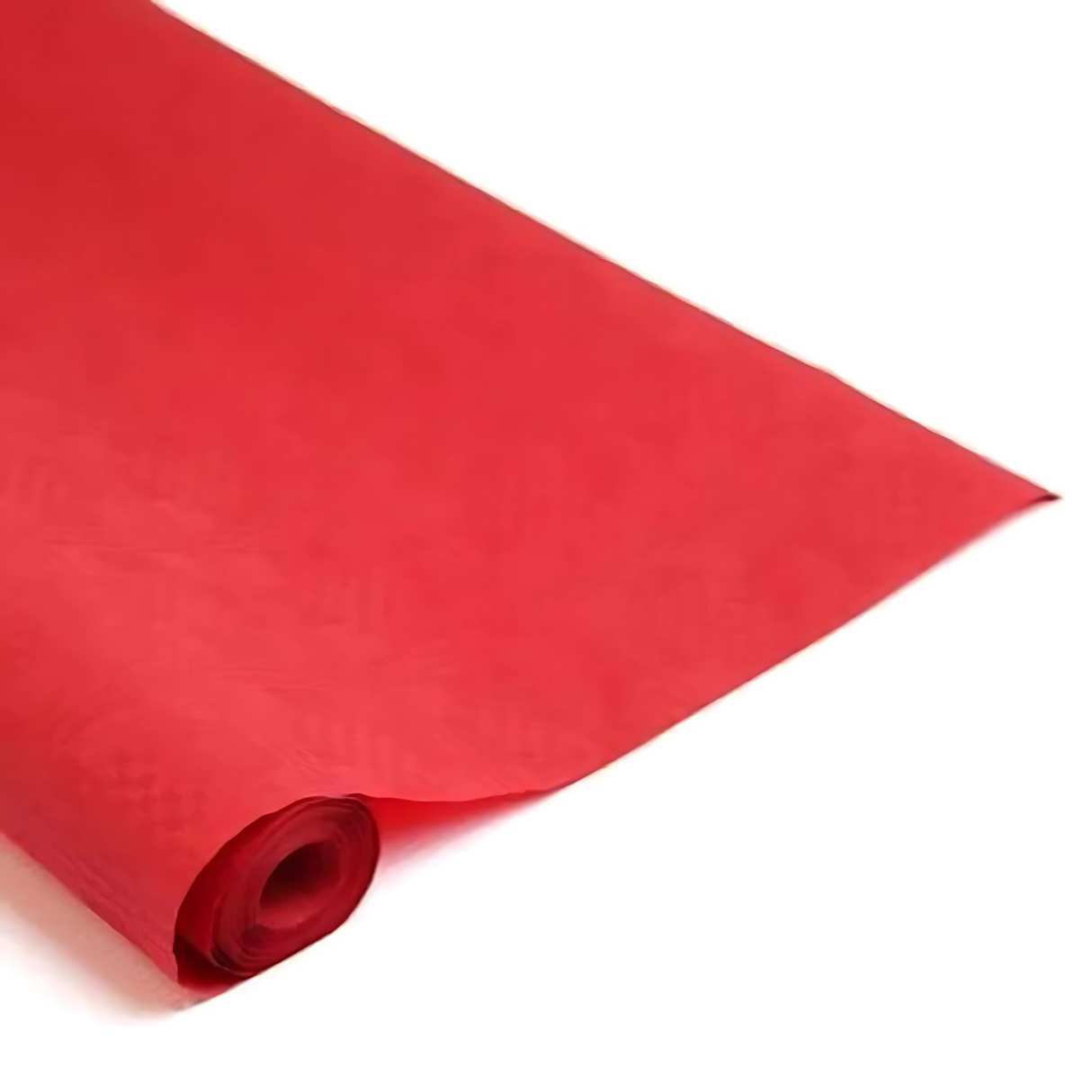 Caroline Red Paper Banquet Roll 120cm x 8m