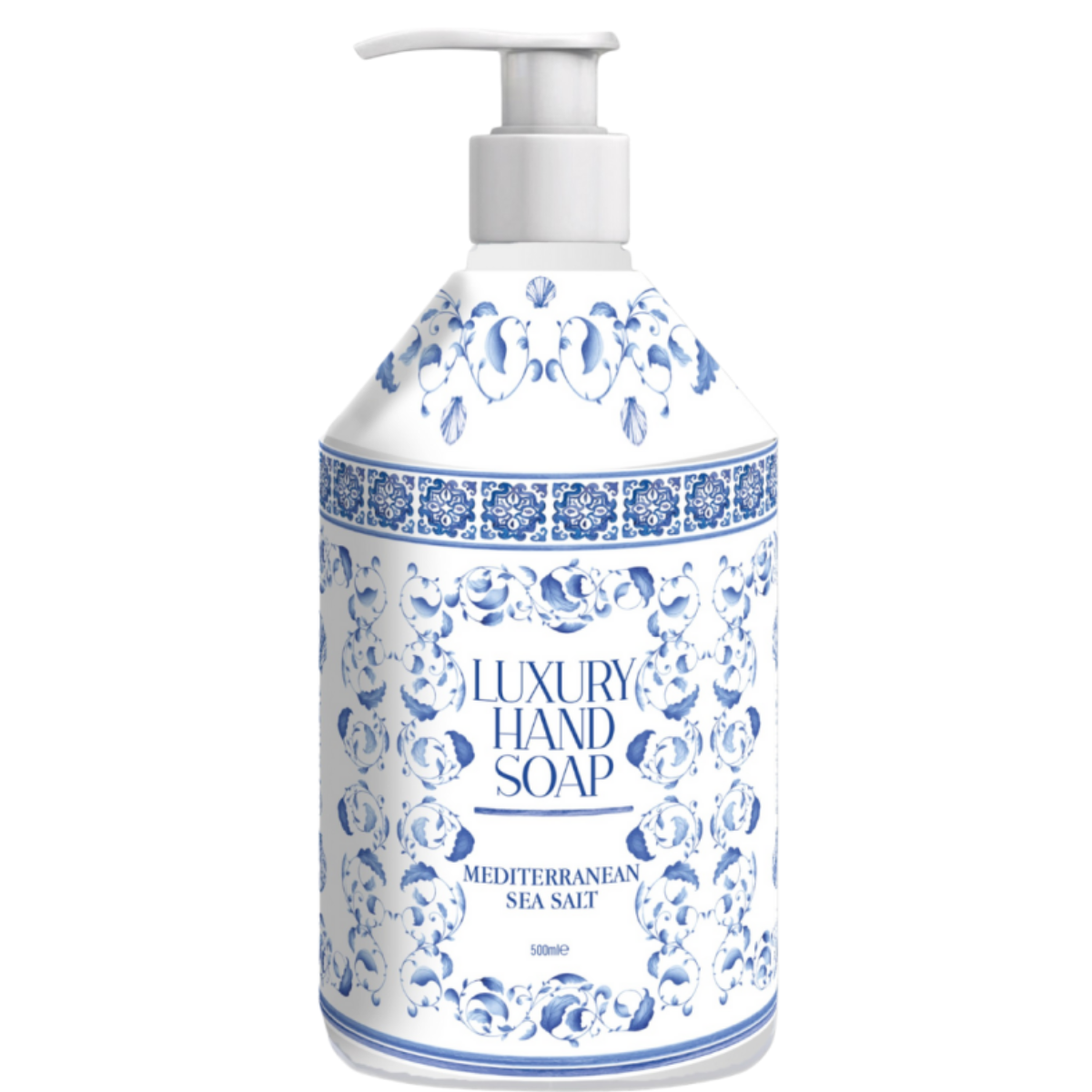 Luxury Hand Soap/Wash Mediterranean Sea Salt 500ml - Pack of 12