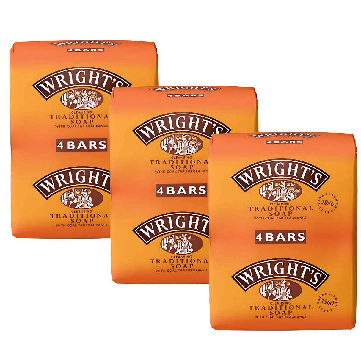 Wright's Traditional Soap 100g – Pack of 12
