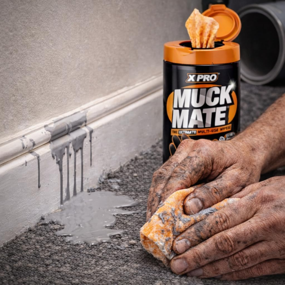 XPRO Muck Mate Heavy Duty Multi-Use Wipes 80s