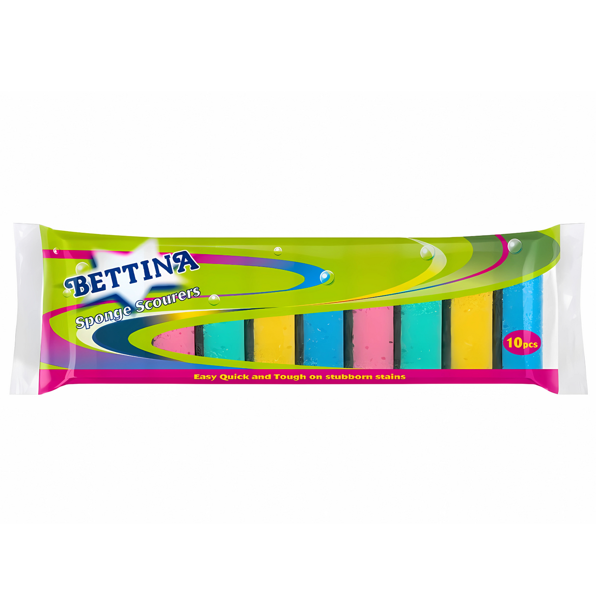 Bettina Sponge Scourers - Pack of 10