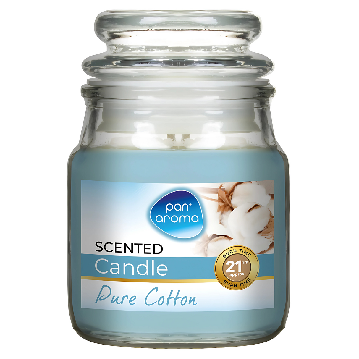 Pan Aroma Jar Candle Pure Cotton 85g | Pack of 12