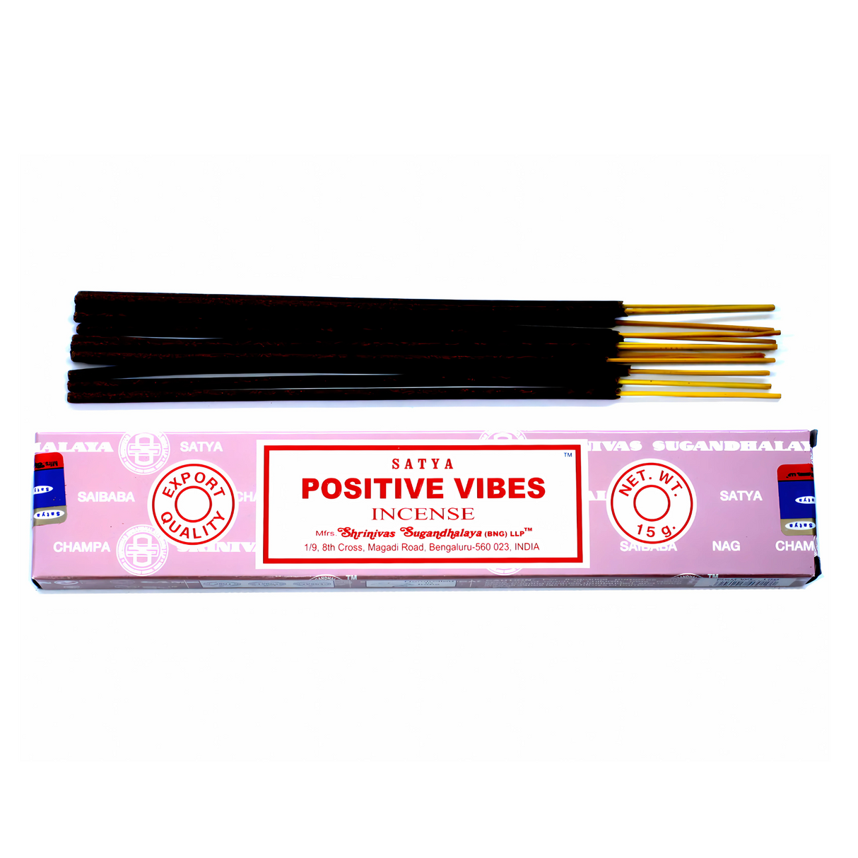 Satya Positive Vibes Incense Sticks 15g
