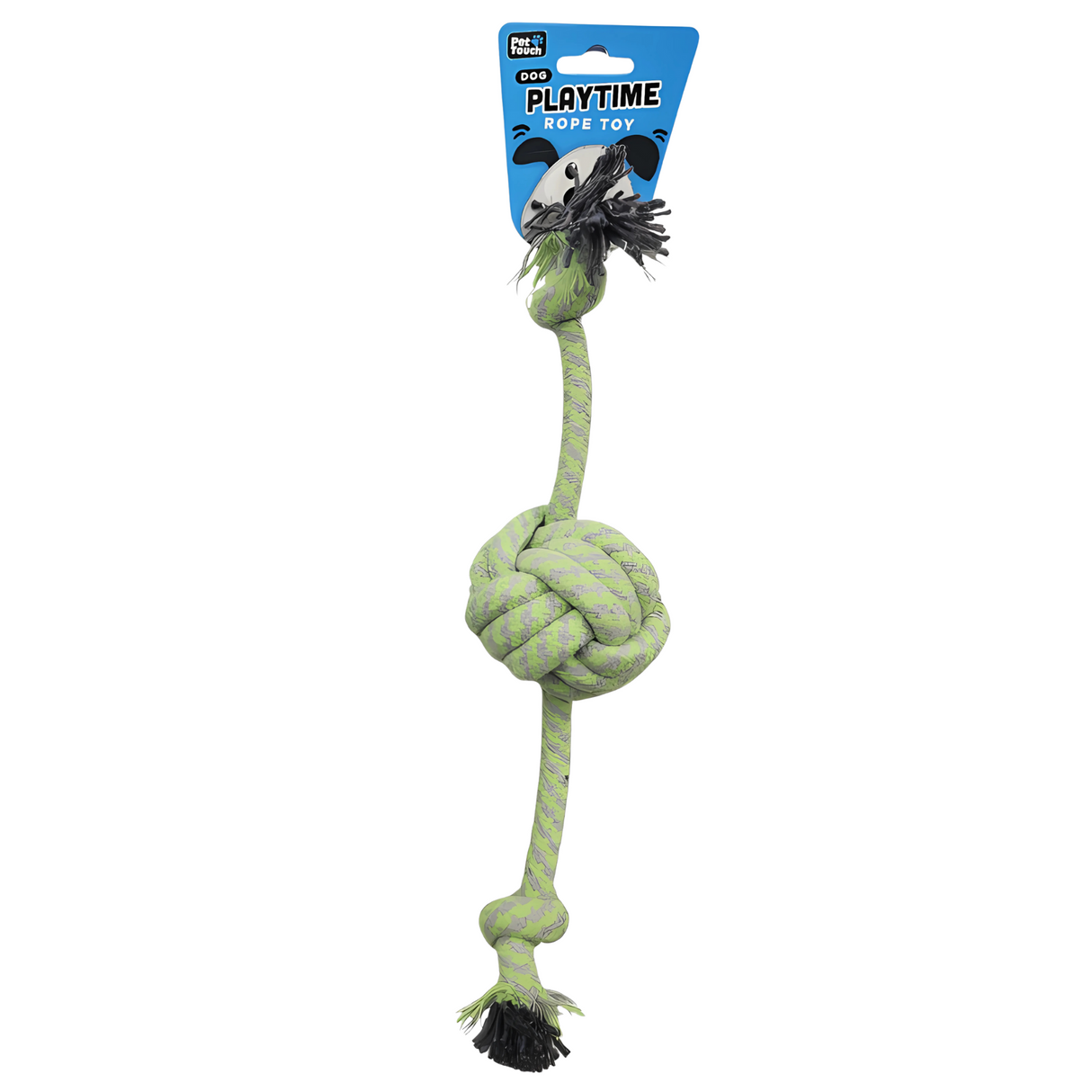 Pet Touch Rope with Mid Knott Ball Assorted Dog Toy (HT8401)