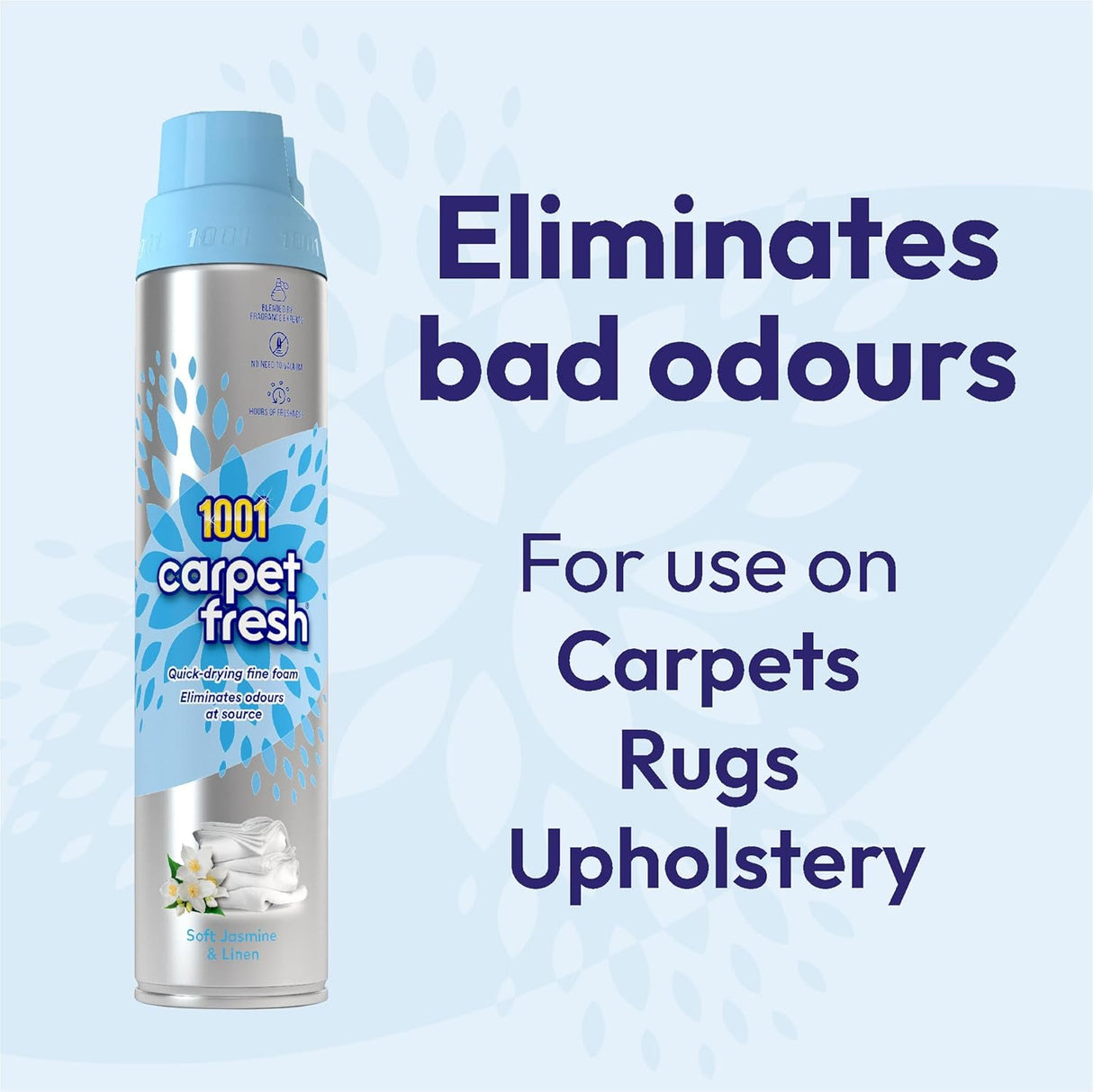 1001 Carpet Fresh Soft Jasmine & Linen 300ml