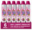 1001 Carpet Fresh Soft Thai Orchid & Passionfruit 300ml | Pack of 6