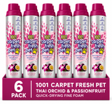 1001 Carpet Fresh Soft Thai Orchid & Passionfruit 300ml | Pack of 6