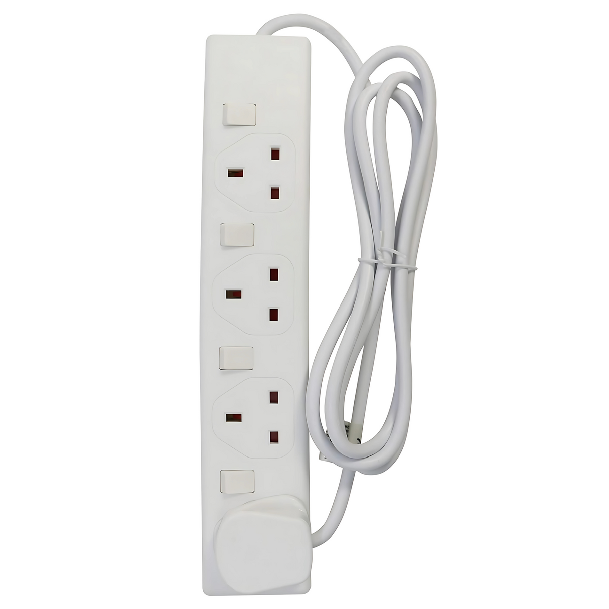 Daewoo 4 Way Switched Extension Lead – 2 Metre Cable
