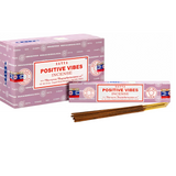 Satya Positive Vibes Incense Sticks 15g | Pack of 12