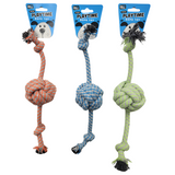 Pet Touch Rope with Mid Knott Ball Assorted Dog Toy (HT8401)