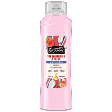 Alberto Balsam Strawberries & Cream Shampoo 350ml (Limited Edition)