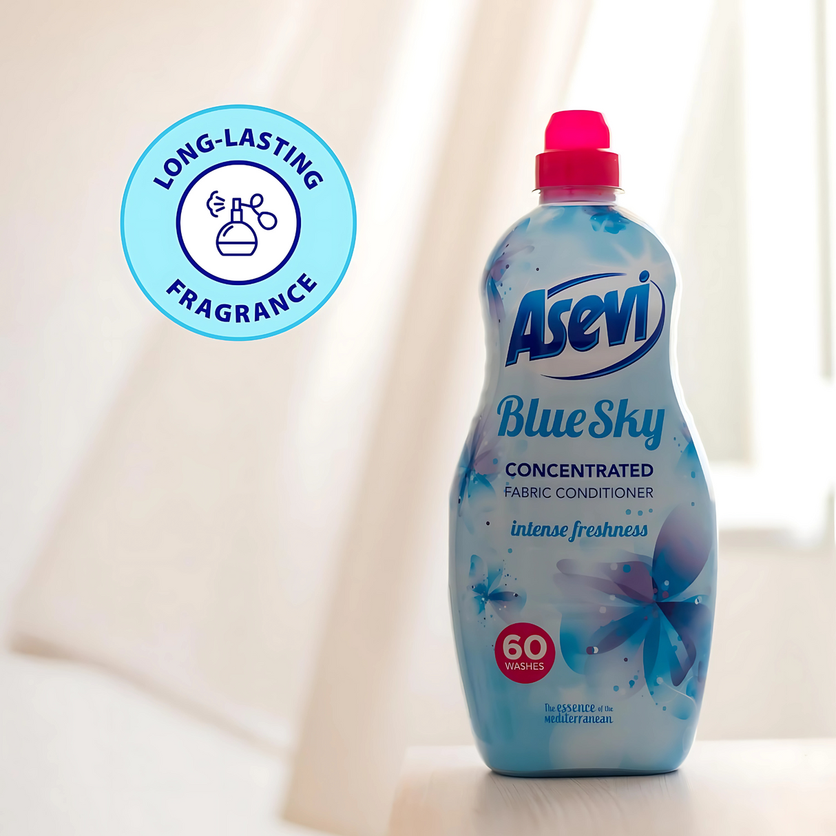 Asevi Blue Sky Fabric Conditioner 1380ml (60 Washes)