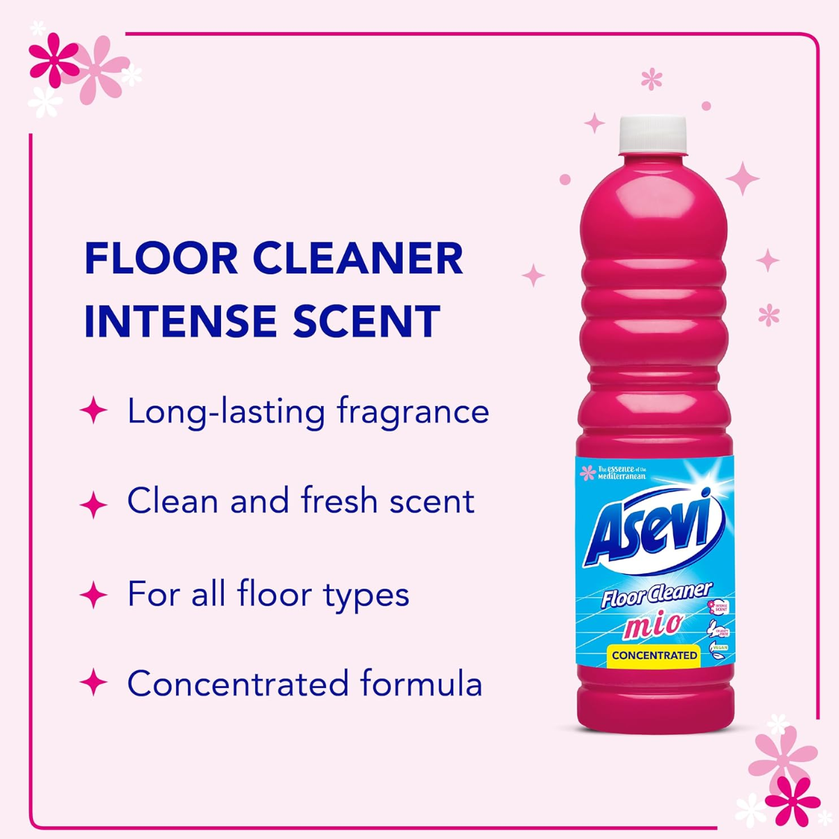 Asevi Mio Floor Cleaner 1 Litre