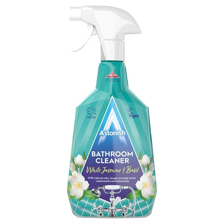 Astonish Bathroom Cleaner White Jasmine & Basil Spray 750ml