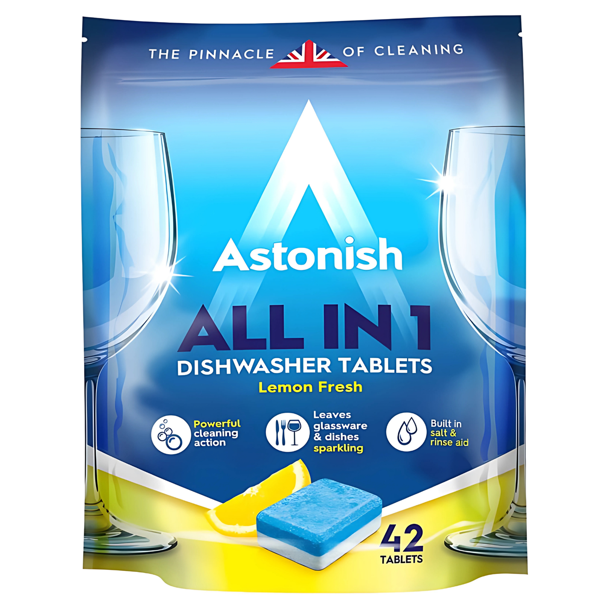 Astonish All in 1 Dishwasher Tablets Pack of 42