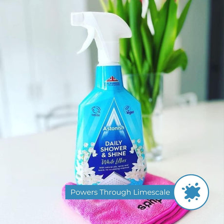 Astonish Daily Shower & Shine White Lillies Spray 750ml