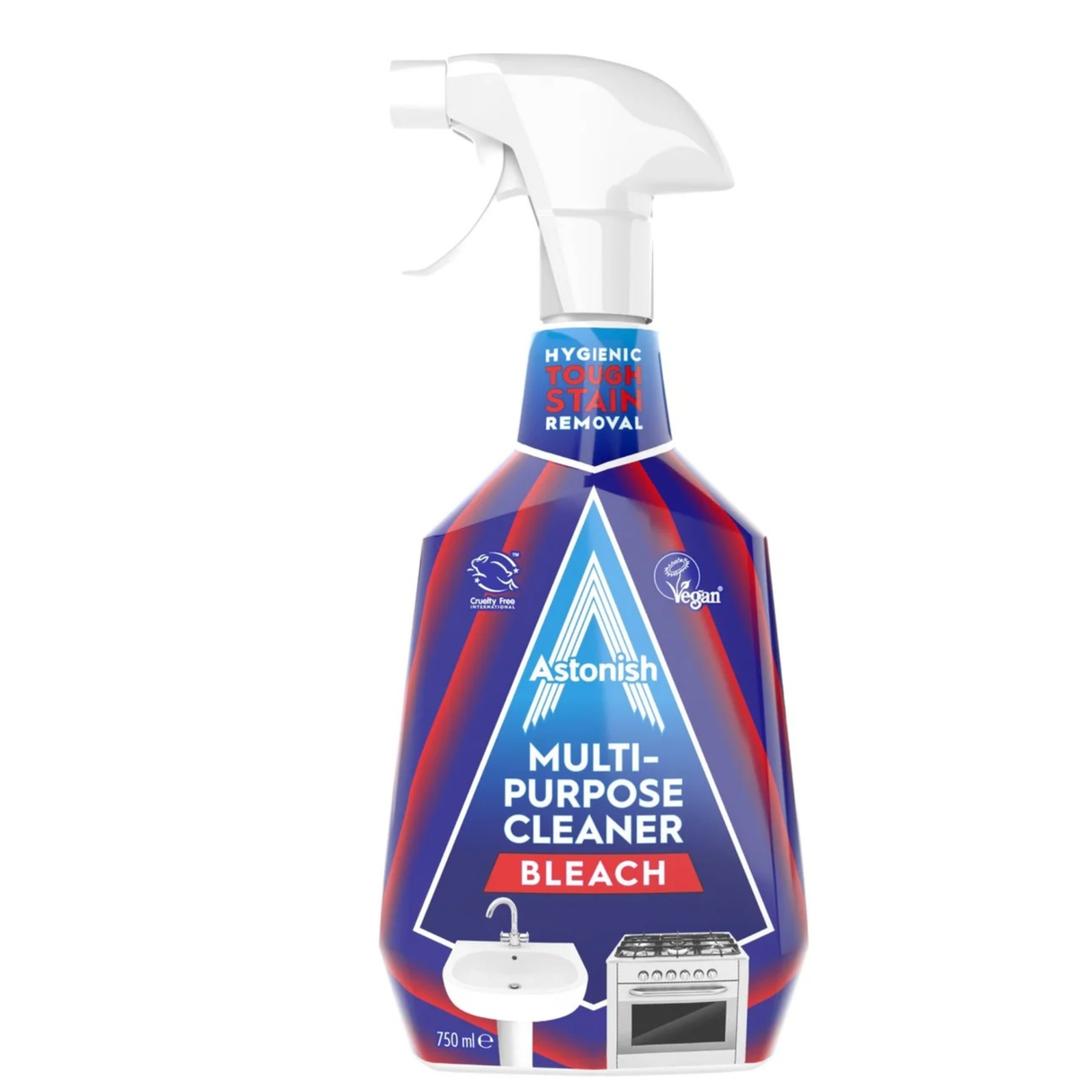Astonish Multipurpose Cleaner with Bleach Trigger 750ml