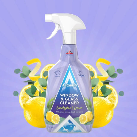 Astonish Window & Glass Cleaner Eucalyptus & Lemon 750ml