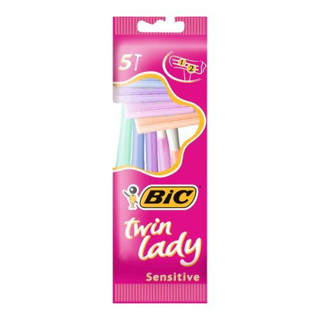 BIC Twin Lady Disposable Women's Razor - Pack of 5