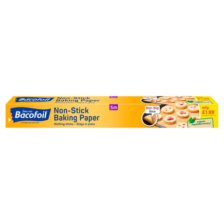 Bacofoil Non-Stick Baking Paper 380mm x 5m