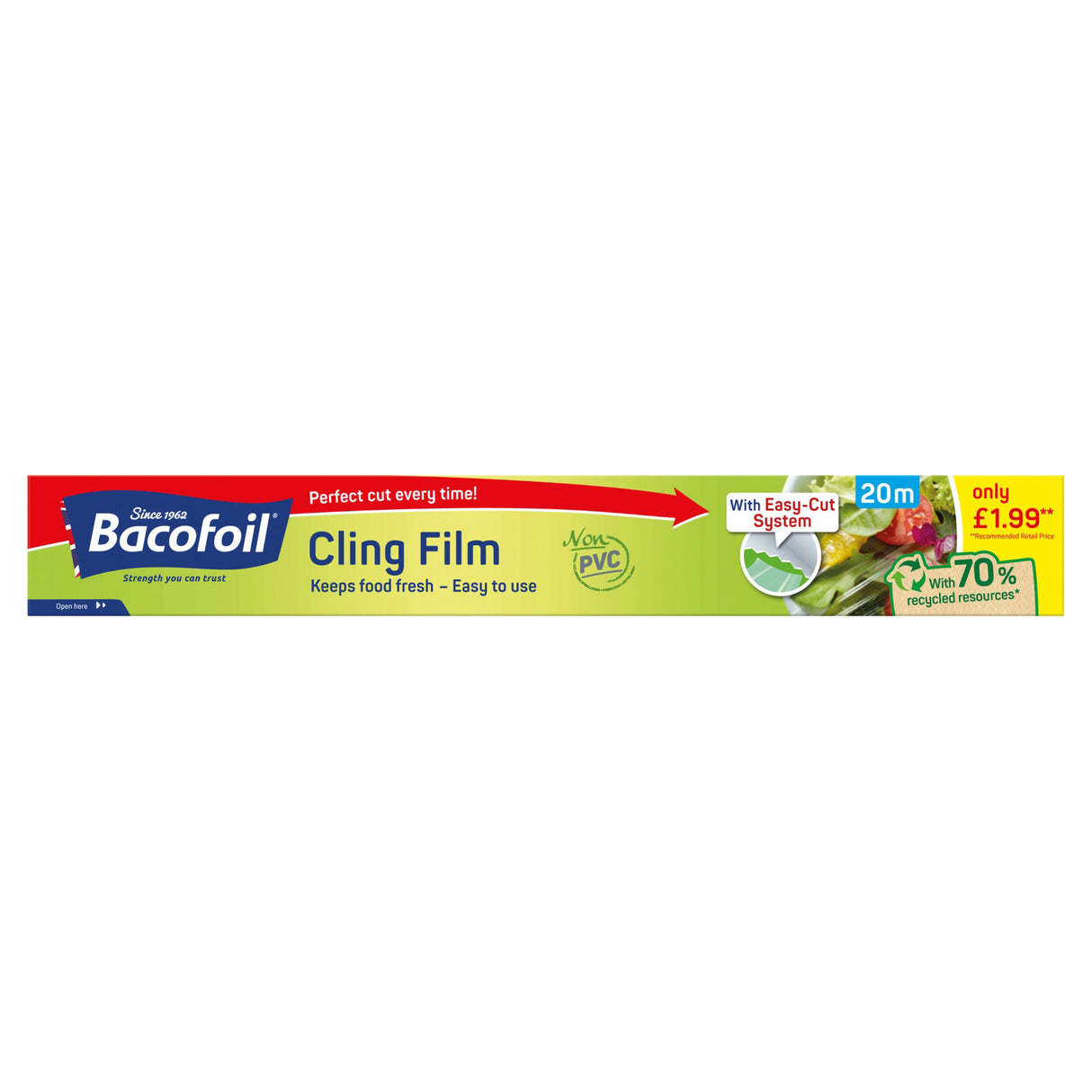Bacofoil Non-PVC Cling Film 325mm x 20m