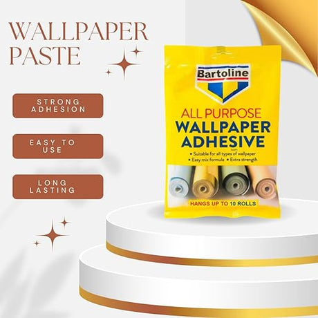 Bartoline All Purpose Wallpaper Adhesive (10 Roll Pack)