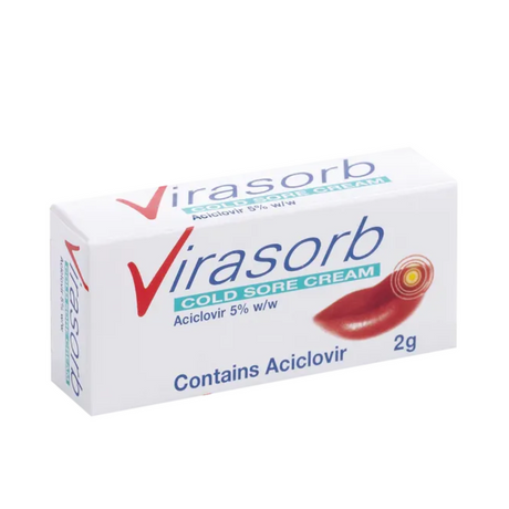 Virasorb Cold Sore Cream 2g