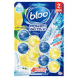 Bloo Power Active Lemon Twin Toilet Rim Block (2 x 50g)