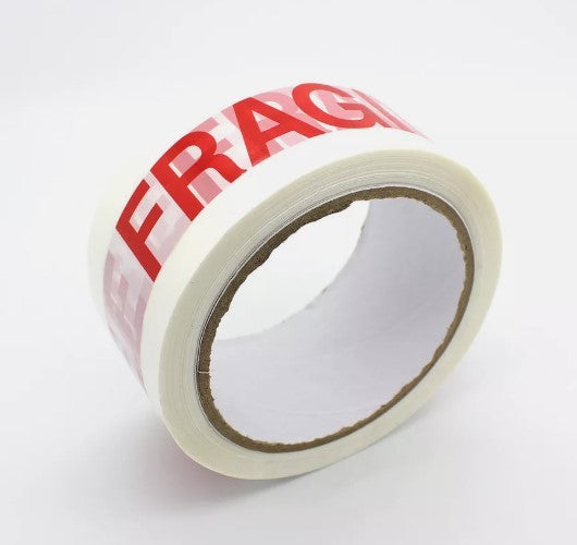 Pack of 6 Fragile Adhesive 48mm x 66m Packaging Tape (2 Inch x 72 Yards)