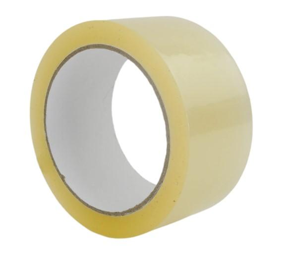Boxes2u Pack of 6- Clear Adhesive 48mm x 66m Packaging Tape (2 Inch)