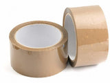 Boxes2u Pack of 6 - Brown Adhesive 48mm x 66m Packaging Tape (2 Inch)