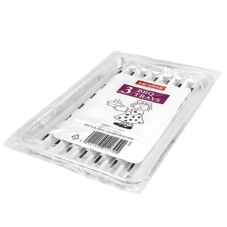 Caroline BBQ Trays 340x220mm | Pack of 3 (1050)