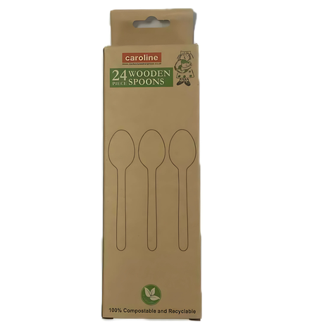 Caroline Wooden Spoon | Pack of 24 (1546)