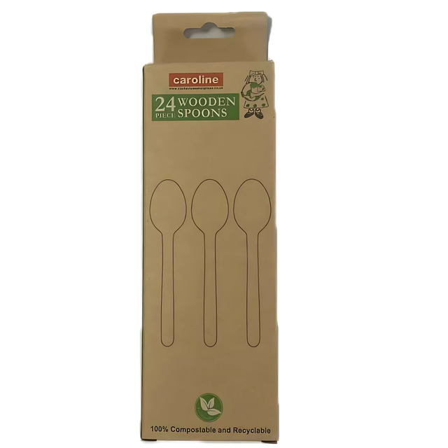 Caroline Wooden Spoon | Pack of 24 (1546)