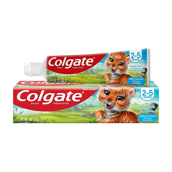 Colgate Kids Bubble Fruit 2-5 Years Toothpaste 100ml