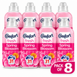 Comfort Fabric Conditioner Spring Blossom 930ml 33 Washes | Pack of 8