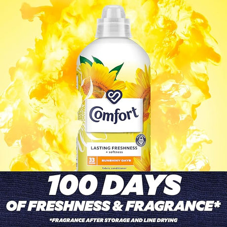 Comfort Fabric Conditioner Sunshine 990ml 33 Washes