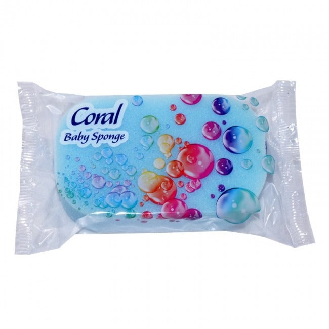 Coral Baby Bath Sponge