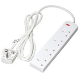 Daewoo 4 Way Extension Lead – 5 Metre Cable