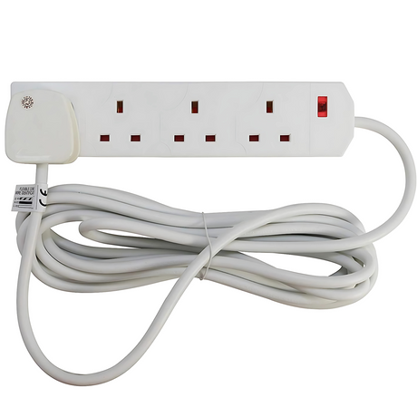 Daewoo 4 Way Extension Lead – 5 Metre Cable