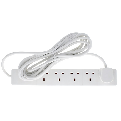 Daewoo 6 Way Extension Lead – 2 Metre Cable
