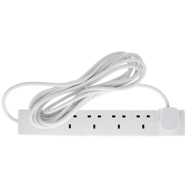 Daewoo 6 Way Extension Lead – 2 Metre Cable