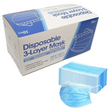 Disposable 3 Ply Face Masks - Pack of 50