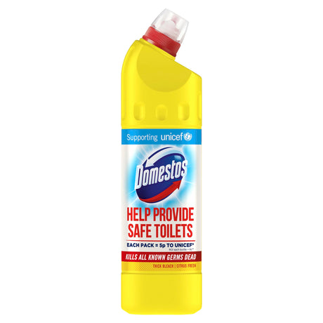 Domestos Thick Bleach Citrus 750ml