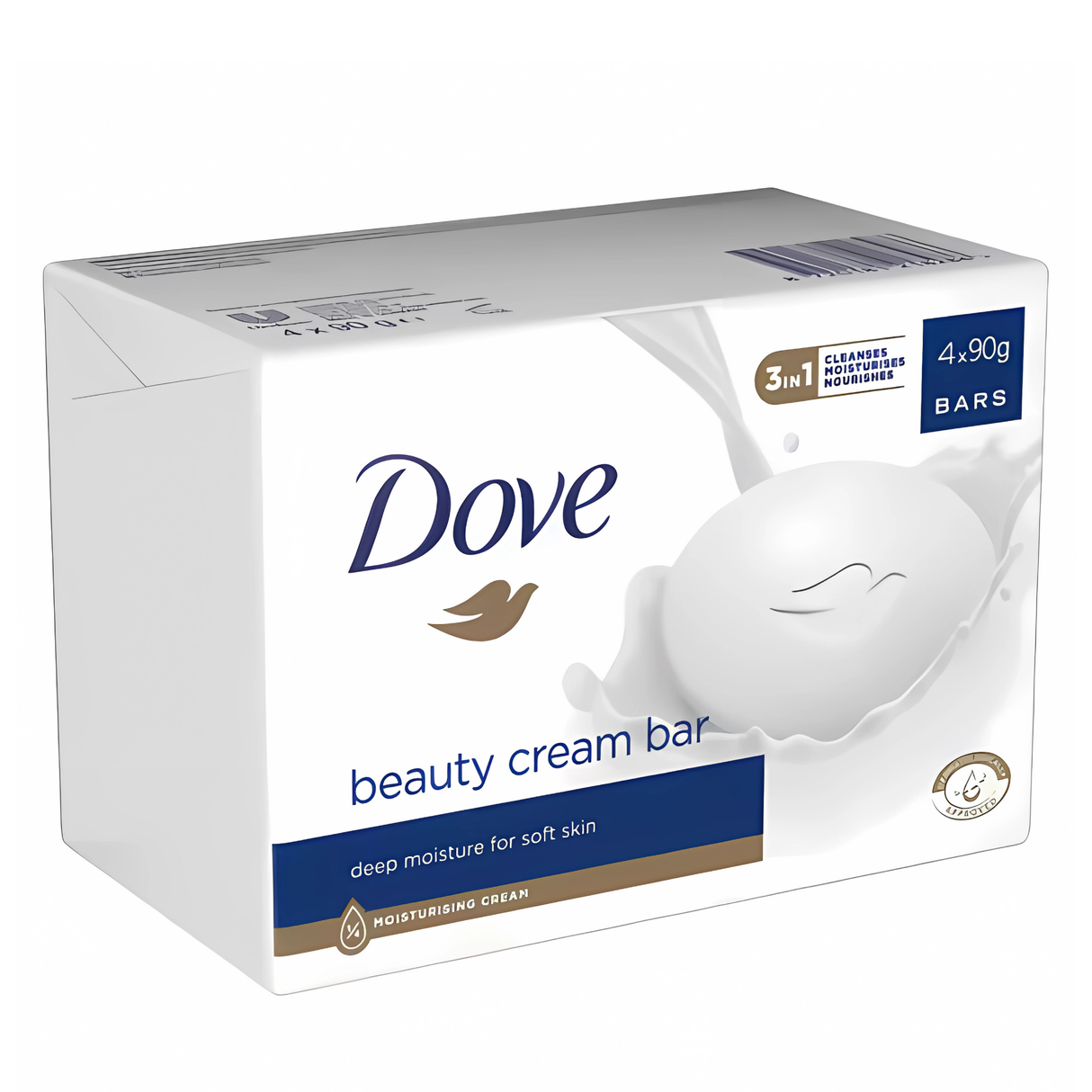 Dove Original Beauty Cream Bar 90g Multipack of 4