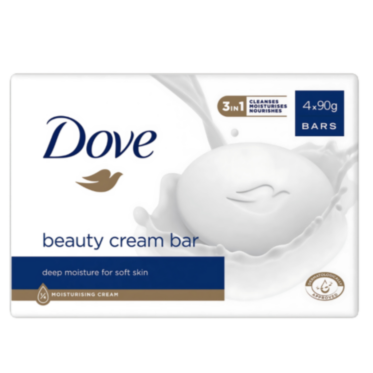 Dove Original Beauty Cream Bar 90g Multipack of 4