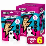 Drools Freeze Dried Duck Bites Dog Treats 50g (DR9494) Pack of 6