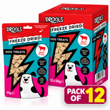 Drools Freeze Dried Beef Bites Dog Treats 50g (DR9495)| Pack of 12